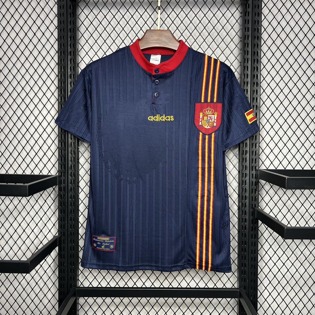 1996 Spain Retro - Away Kit