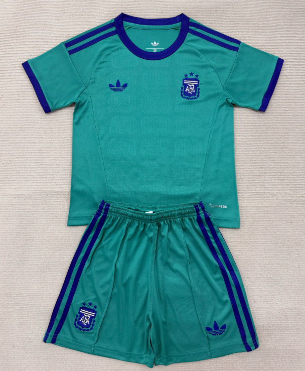 Argentina 2026 World Cup - Goalkeeper Kids Kit (Green)