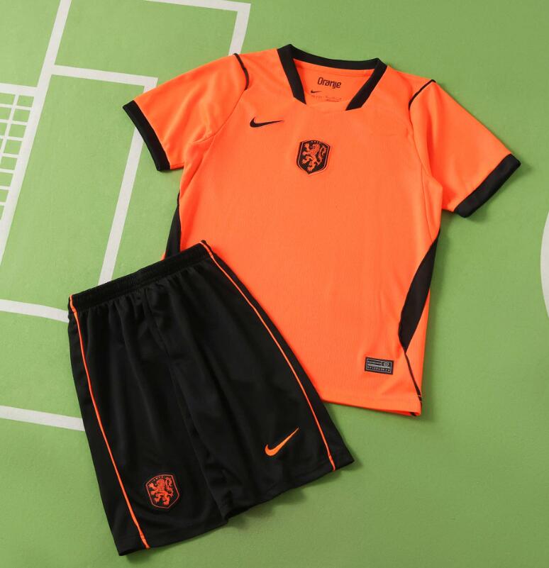 Netherlands 2026 World Cup - Home Kids Kit