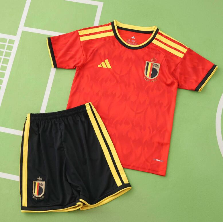 Belgium 2026 World Cup - Home Kids Kit