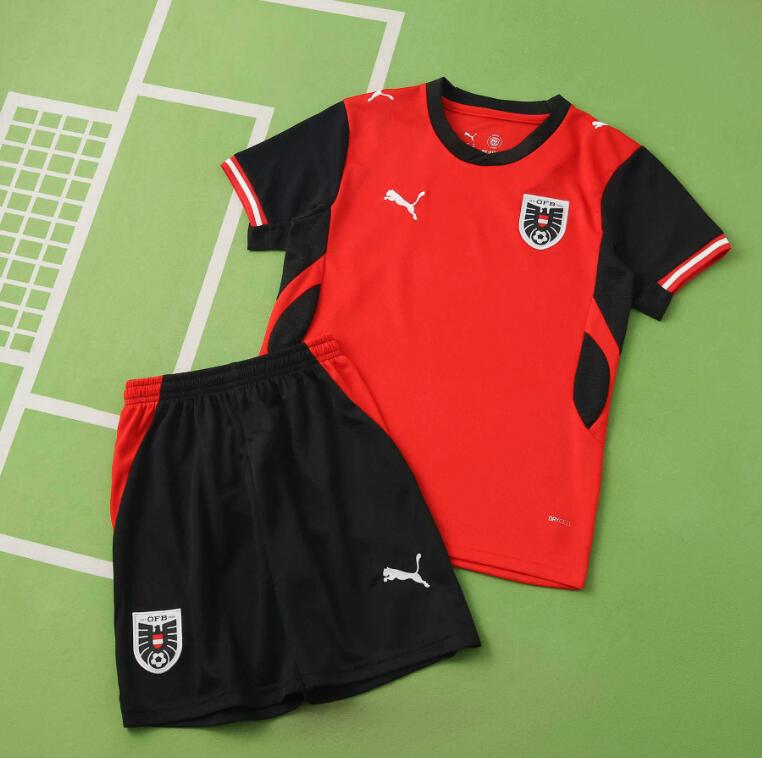 Austria 2026 World Cup - Home Kids Kit