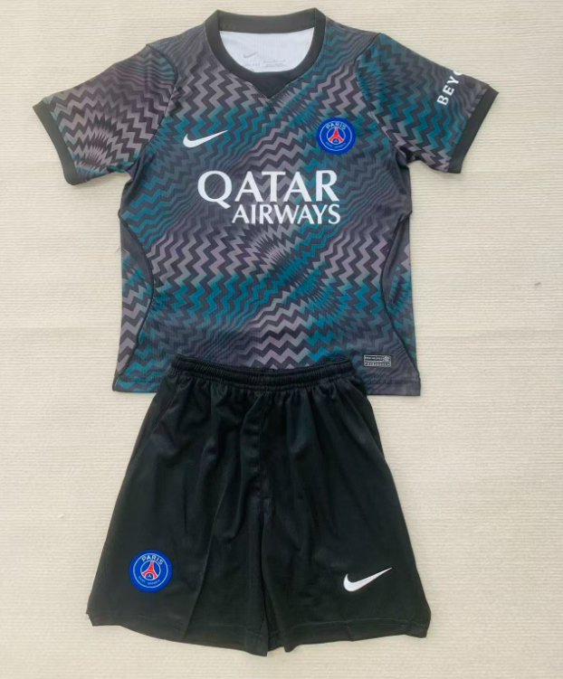 Paris Saint-Germain 26/27 - Goalkeeper Kids Kit (Black)