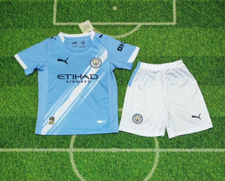Manchester City 25/26 - Home Kids Kit