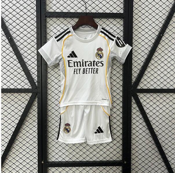 Real Madrid 25/26 - Home Kids Kit