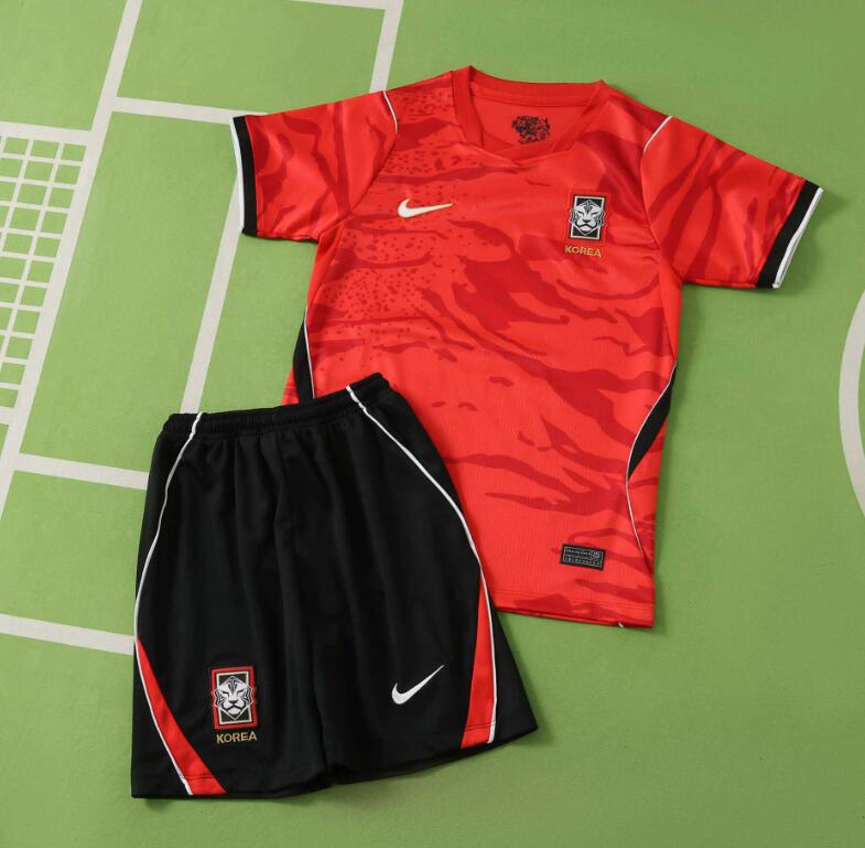 South Korea 2026 World Cup - Home Kids Kit