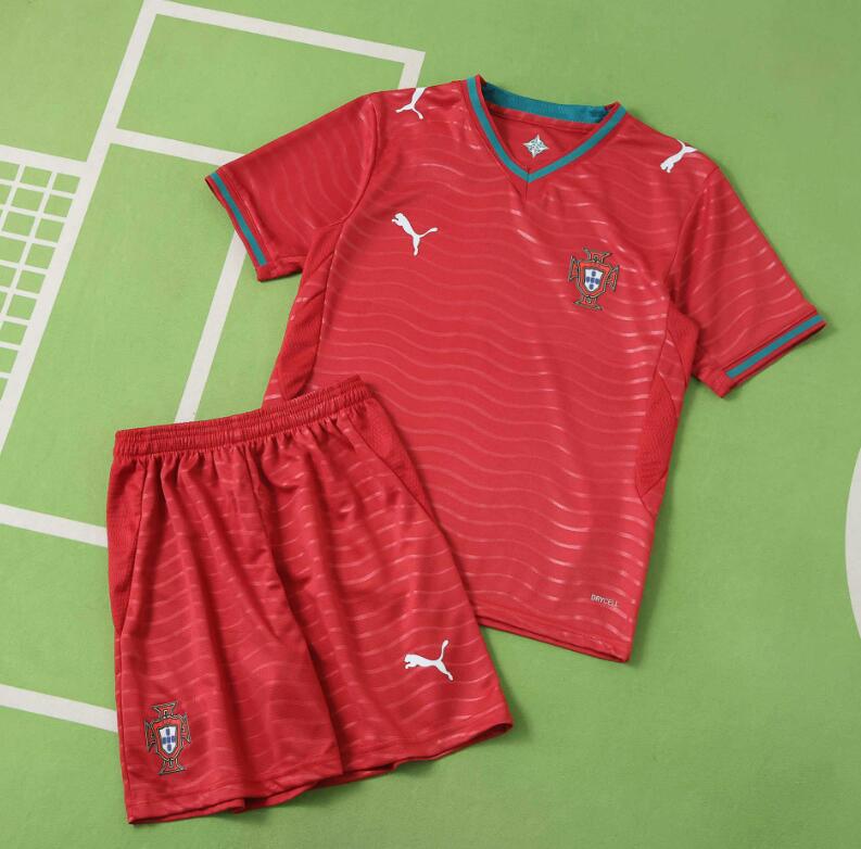 Portugal 2026 World Cup - Home Kids Kit