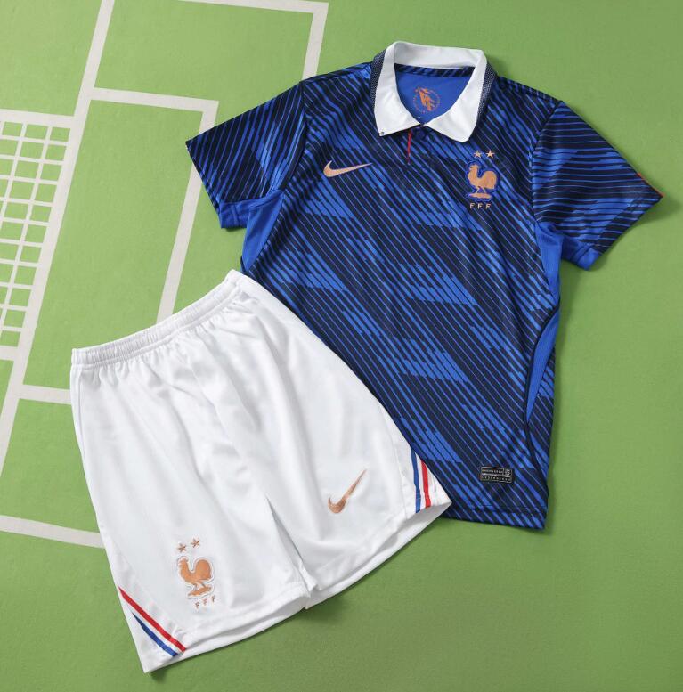 France 2026 World Cup - Home Kids Kit