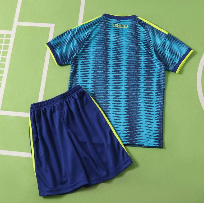 Colombia 2026 World Cup - Away Kids Kit