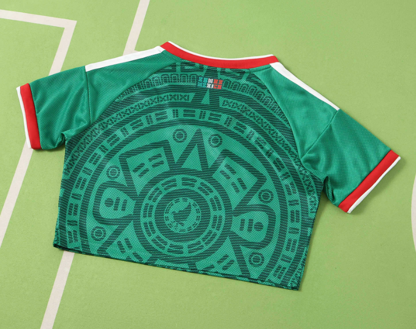 Mexico 2026 World Cup - Home Women Cropped (Fan)