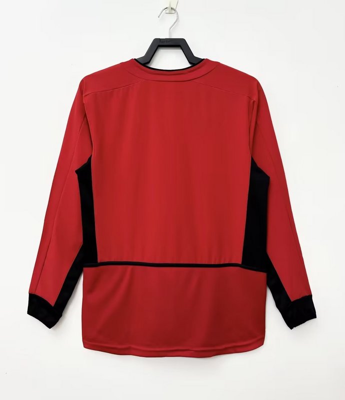 Manchester United 2002-04 Retro - Home (Long Sleeves)