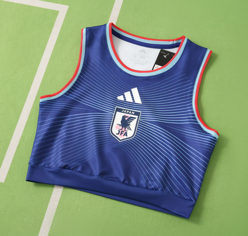 Japan 2026 World Cup - Home Women Cropped Vest (Fan)