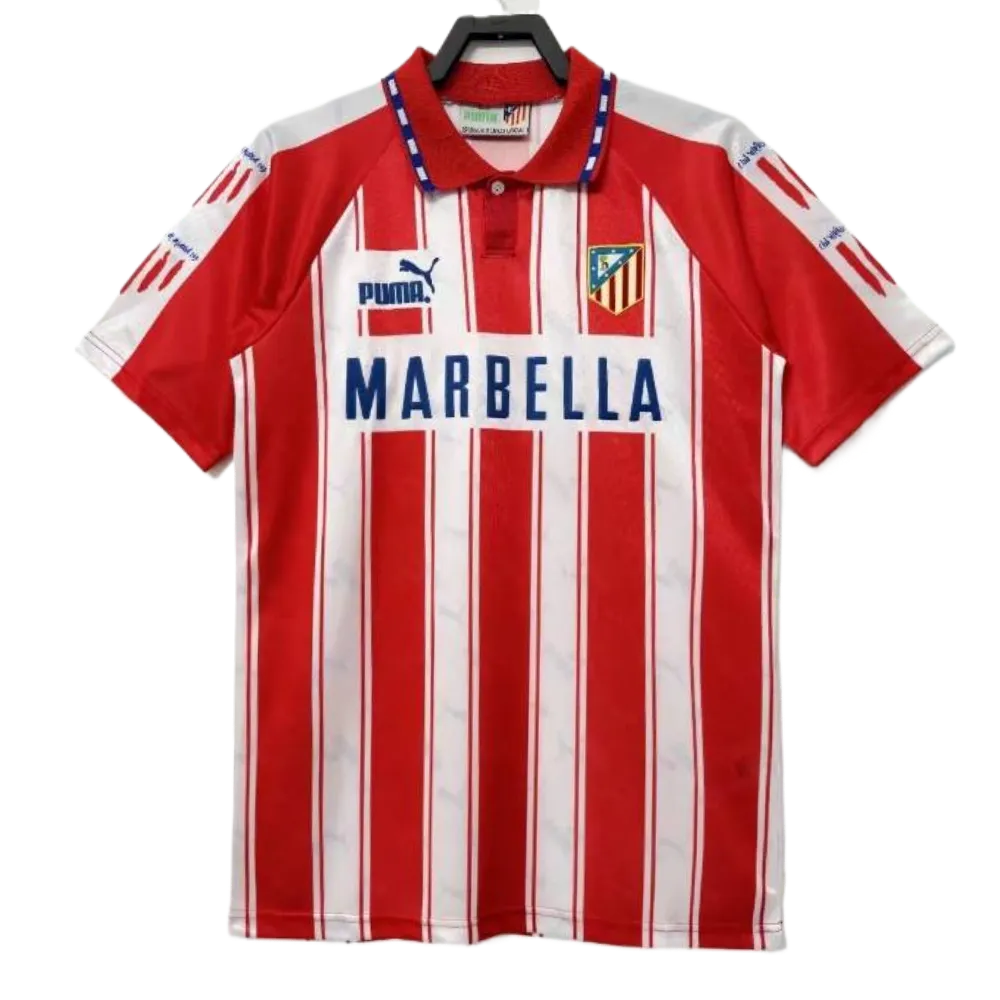 94/95 Atletico Madrid Retro - Home Kit
