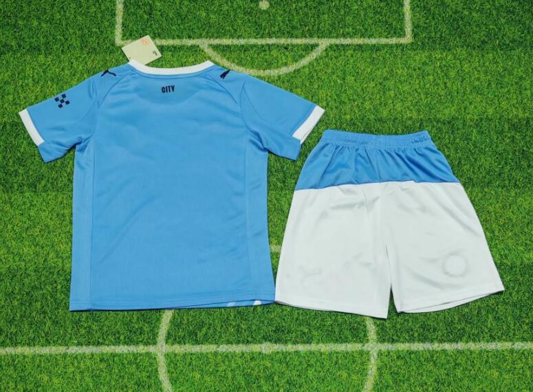 Manchester City 25/26 - Home Kids Kit