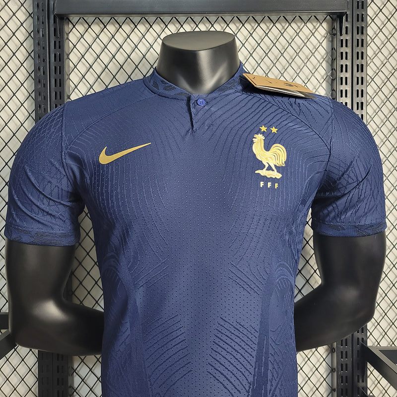 2022 France Retro Player's Edition - Home Kit