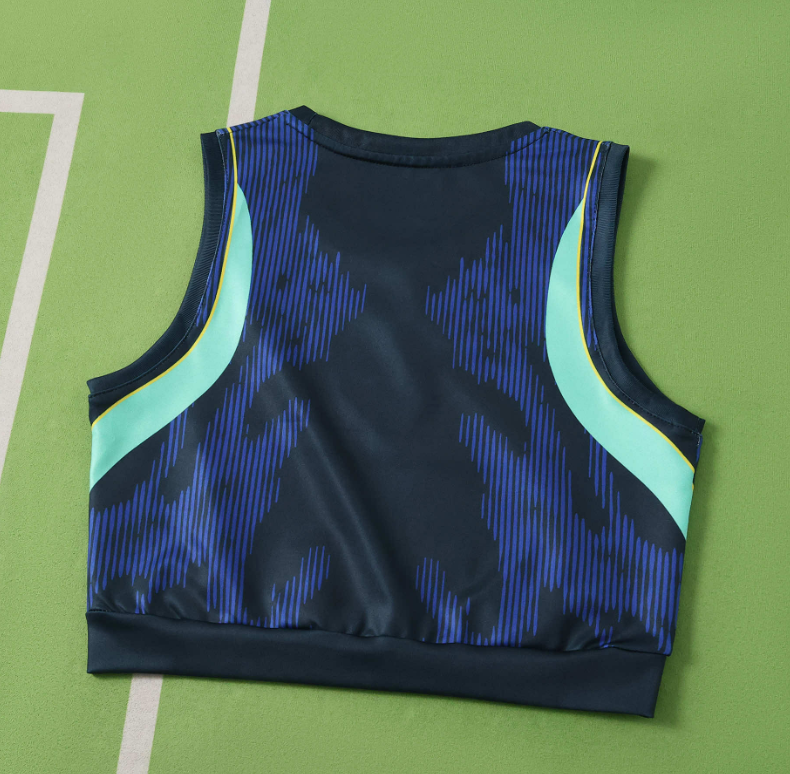 Brazil 2026 World Cup - Away Women Cropped Vest (Fan)