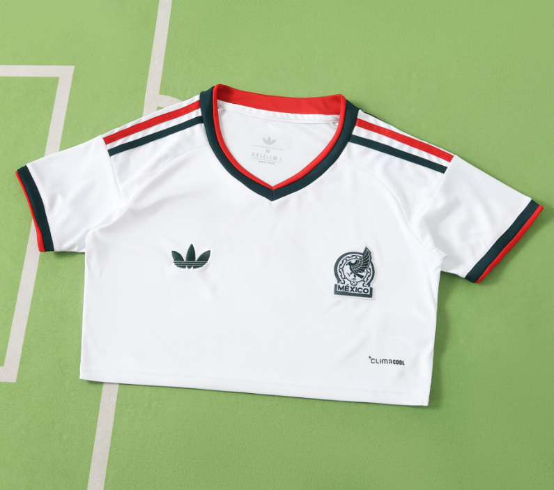 Mexico 2026 World Cup - Away Women Cropped (Fan)