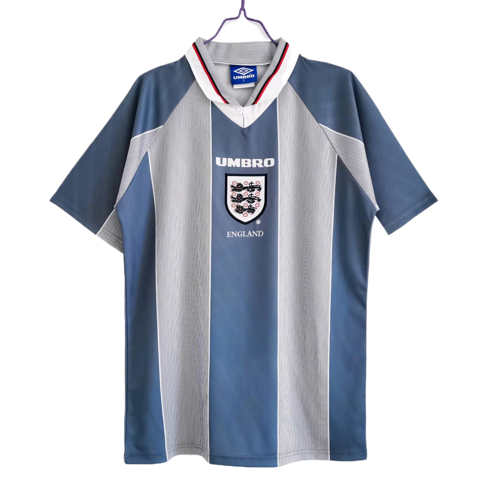 1996 England Retro - Away Kit