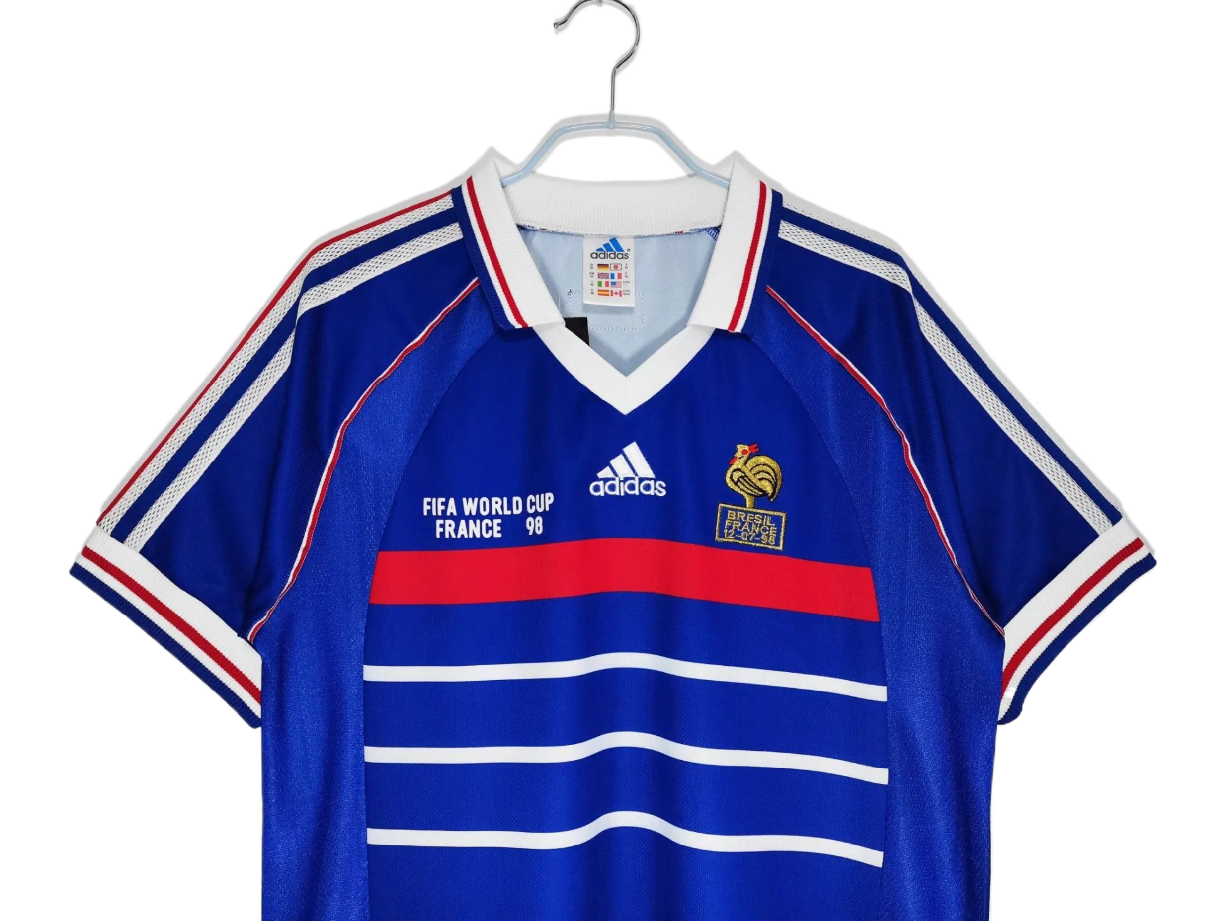 1998 France Retro Final Edition - Home Kit