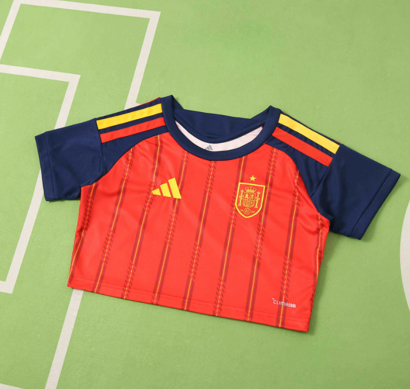 Spain 2026 World Cup - Home Women's Cropped (Fan)