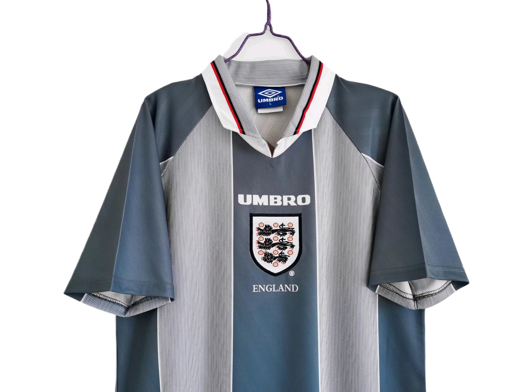 1996 England Retro - Away Kit