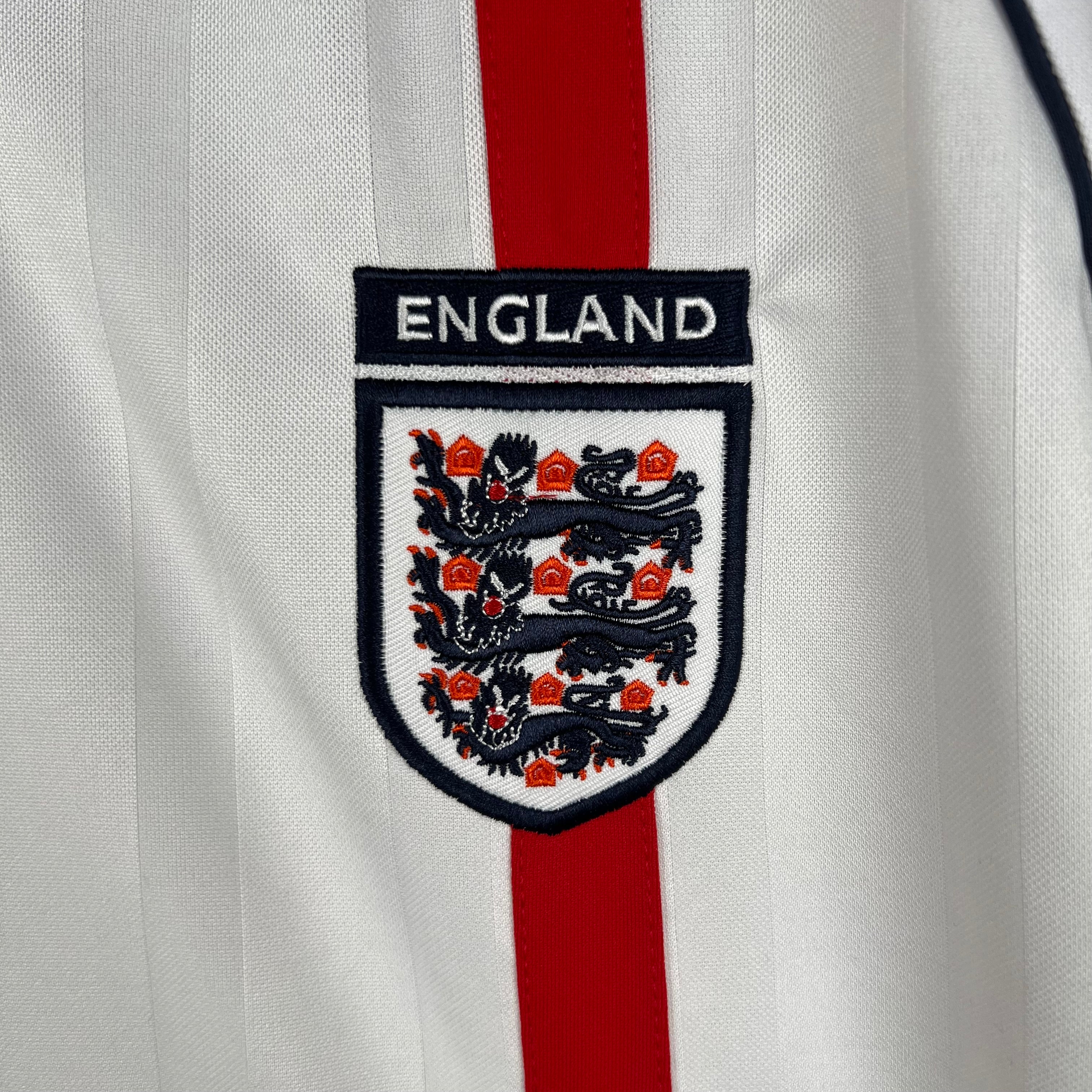 2002 England Retro - Home Kit