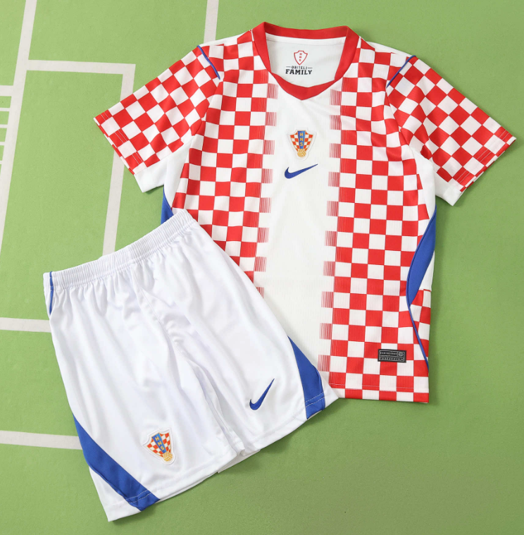Croatia 2026 World Cup - Home Kids Kit