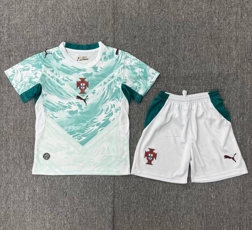 Portugal 2026 World Cup - Away Kids Kit