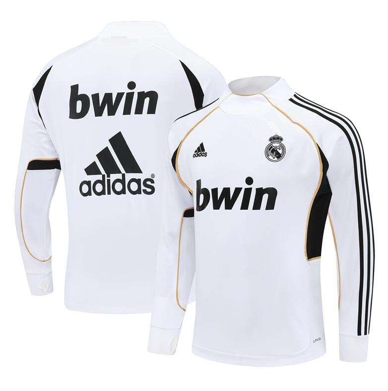 Real Madrid 2011-12 - Tracksuit (White, Half-Zip)