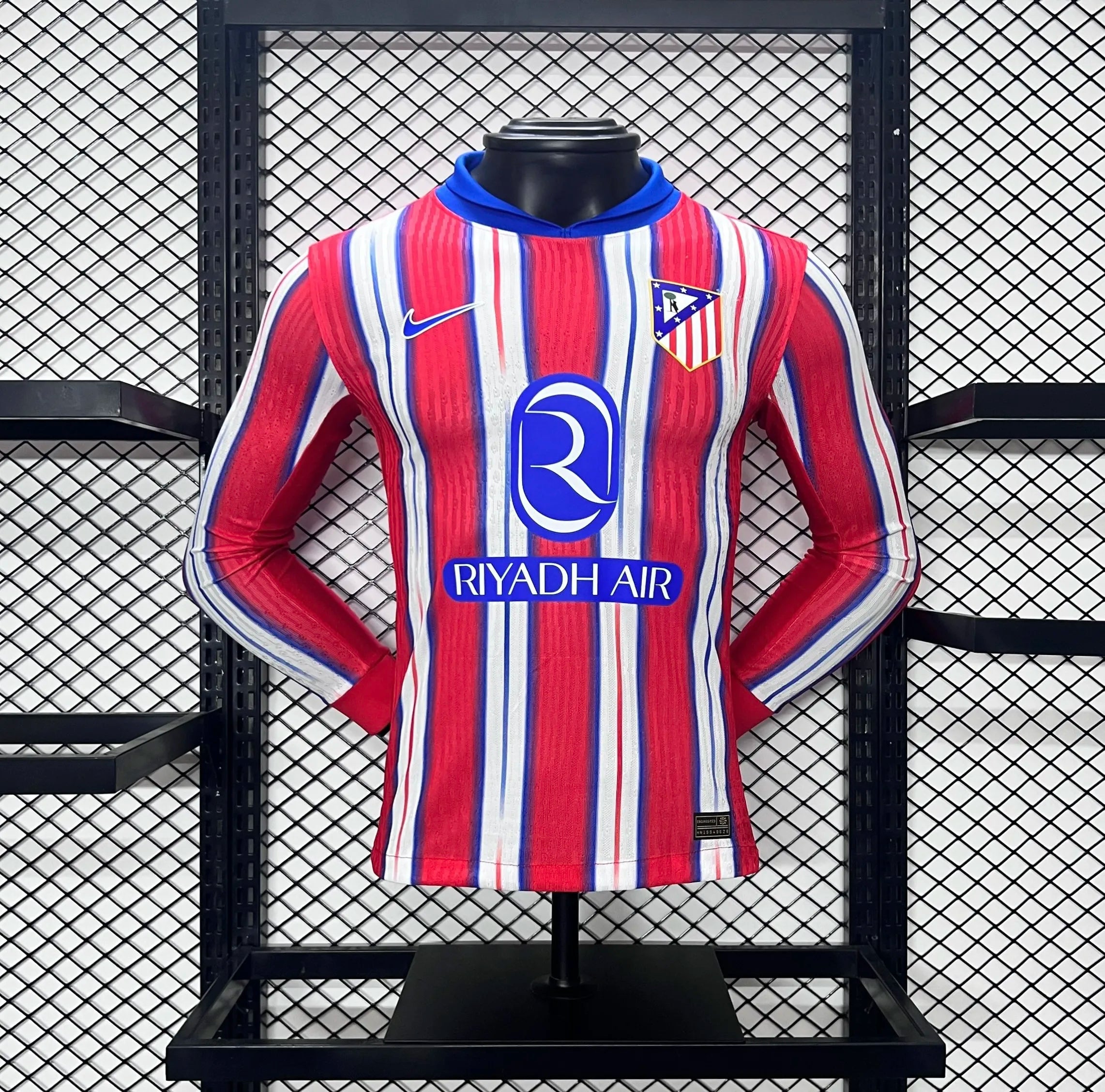 24/25 Atletico Madrid Player's Edition Long Sleeve - Home Kit
