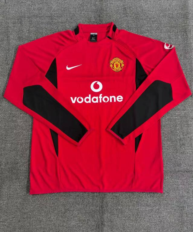 Manchester United 2002-03 - Tracksuit (Red, Half-Zip)