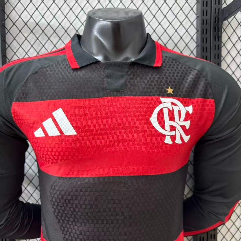 Flamengo 26/27 - Home Kit (Player) Long Sleeve