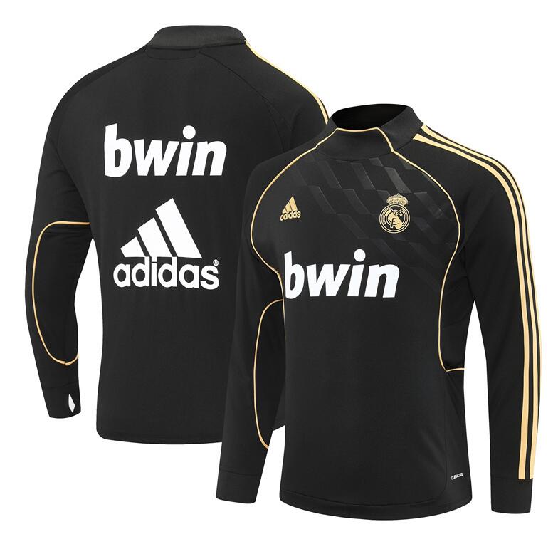 Real Madrid 2011-12 - Tracksuit (Black, Half-Zip)