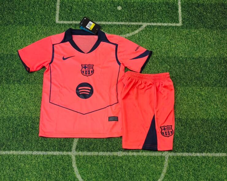 Barcelona 25/26 - Third Kids Kit