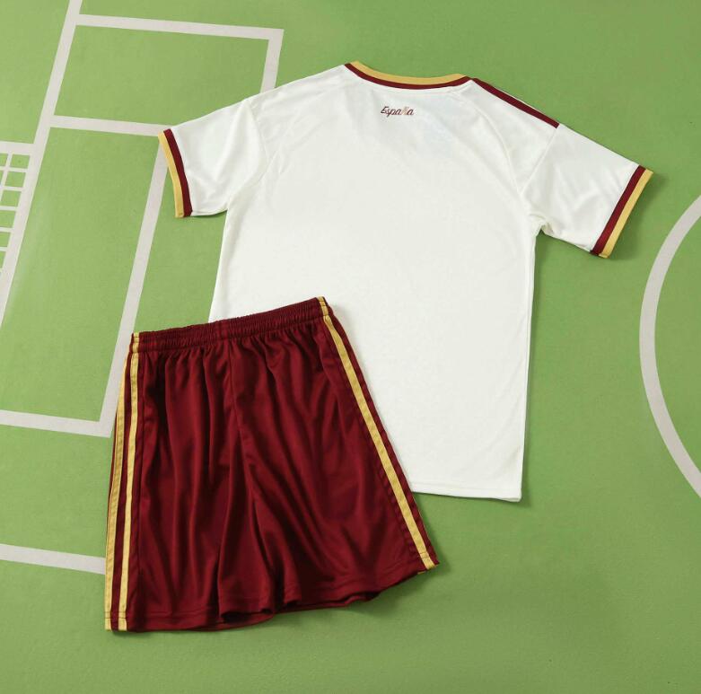 Spain 2026 World Cup - Away Kids Kit