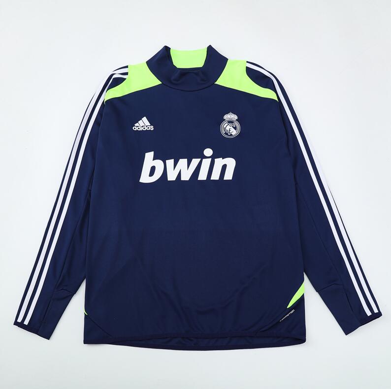 Real Madrid 2012-13 - Tracksuit (Royal Blue, Half-Zip)