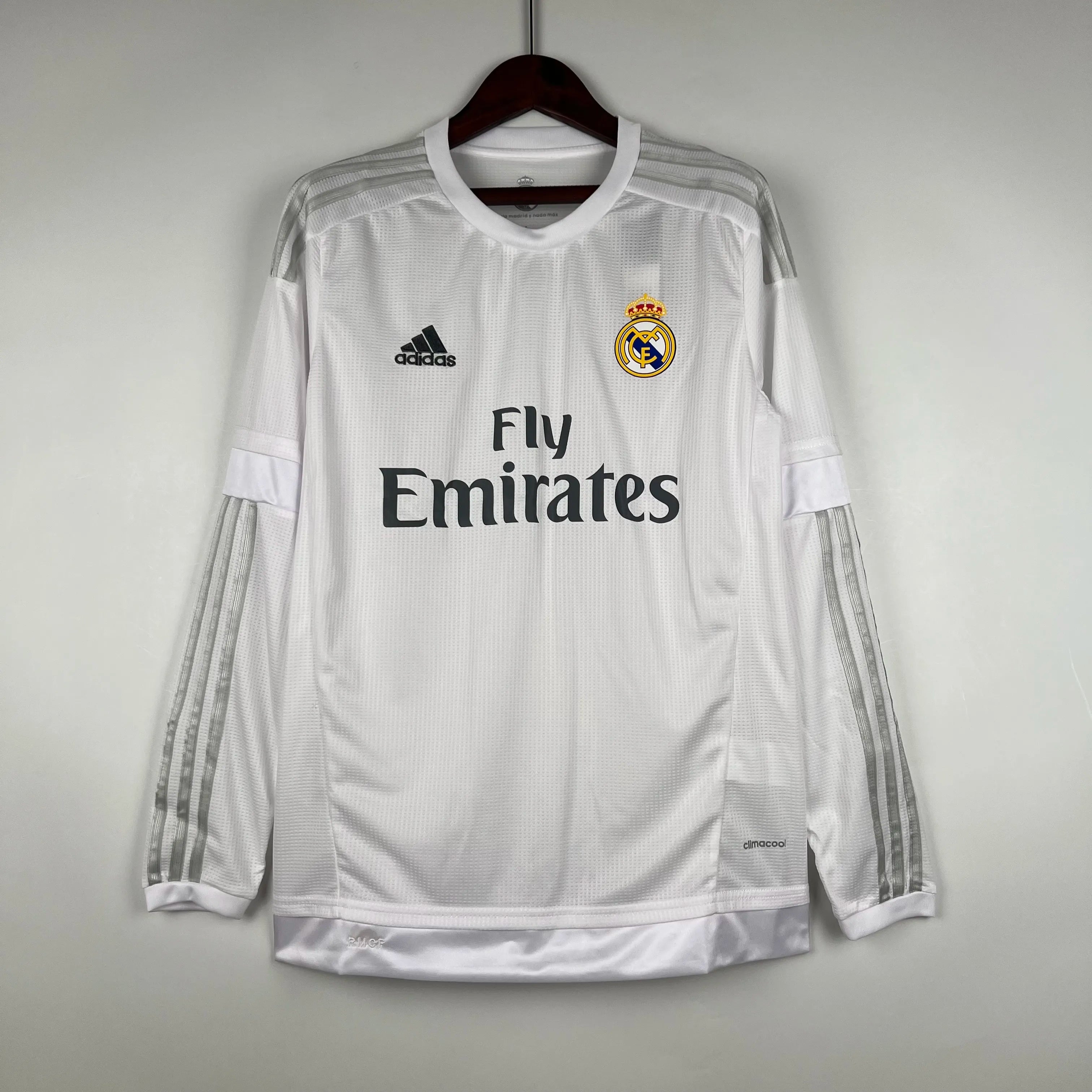 15/16 Real Madrid Retro Long Sleeve - Home Kit