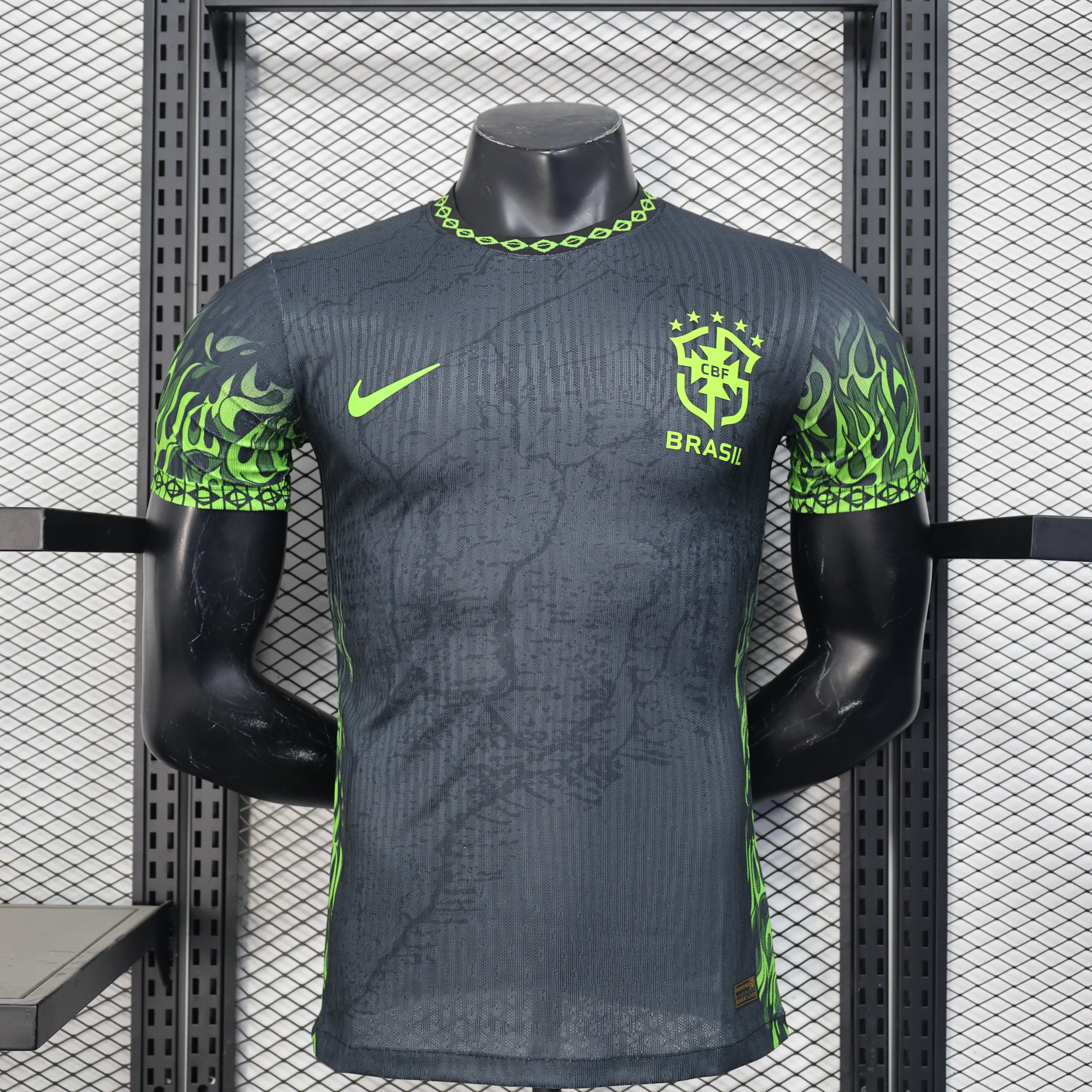Brazil Black "Green Flames" Player's Edition - Concept Kit