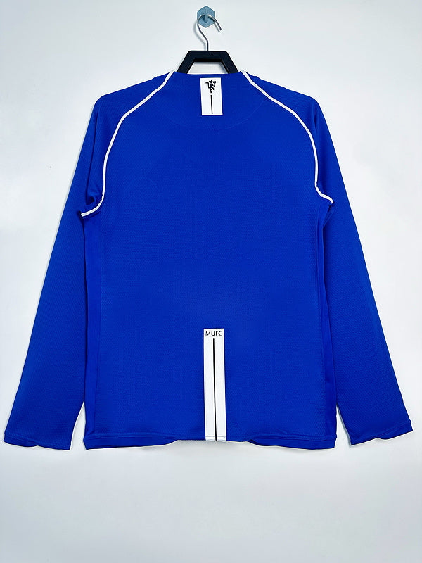 Manchester United 2007-08 Retro - Goalkeeper (Blue, Long Sleeves)