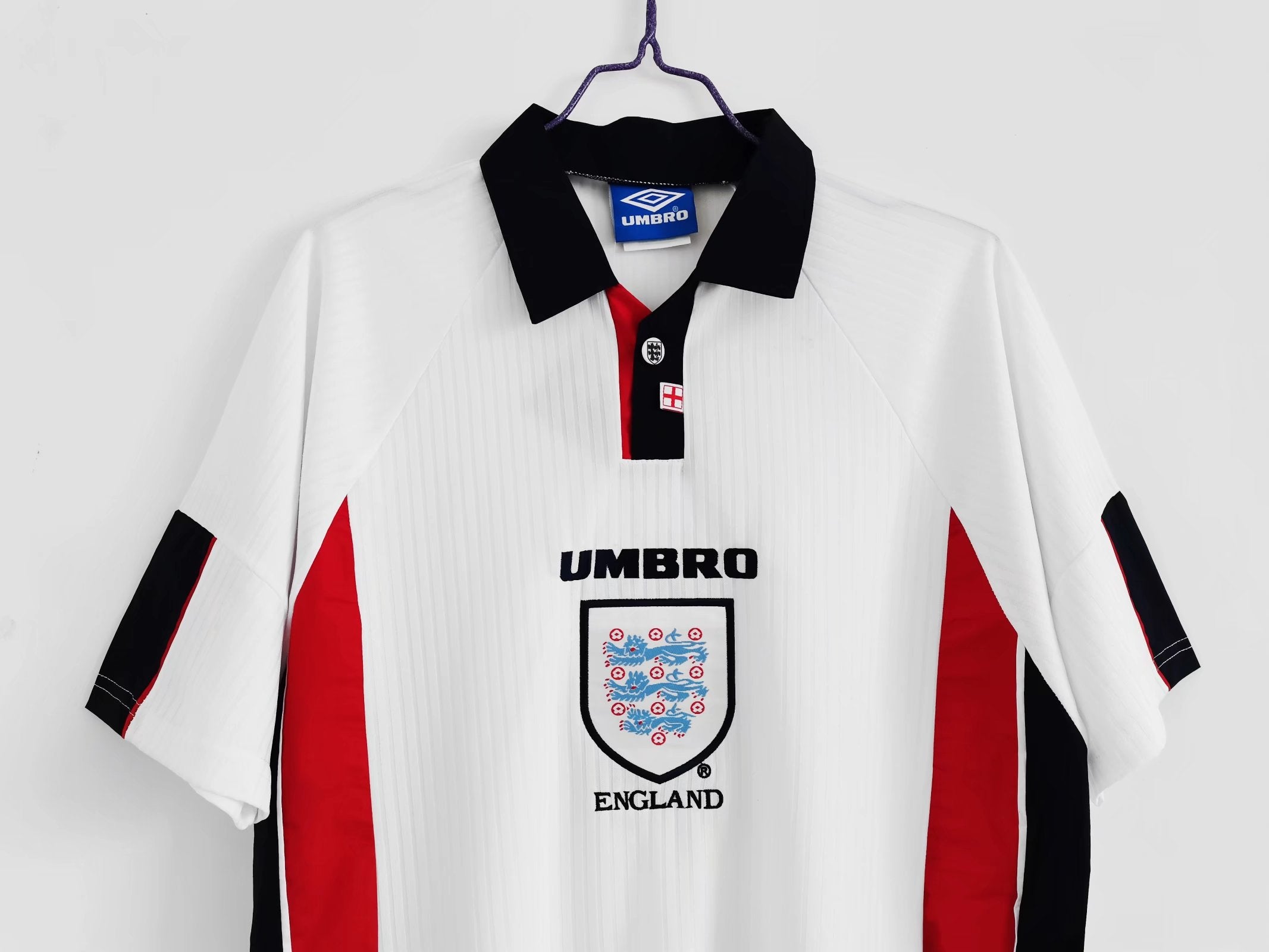 Maillot rétro Angleterre 1998 - Domicile