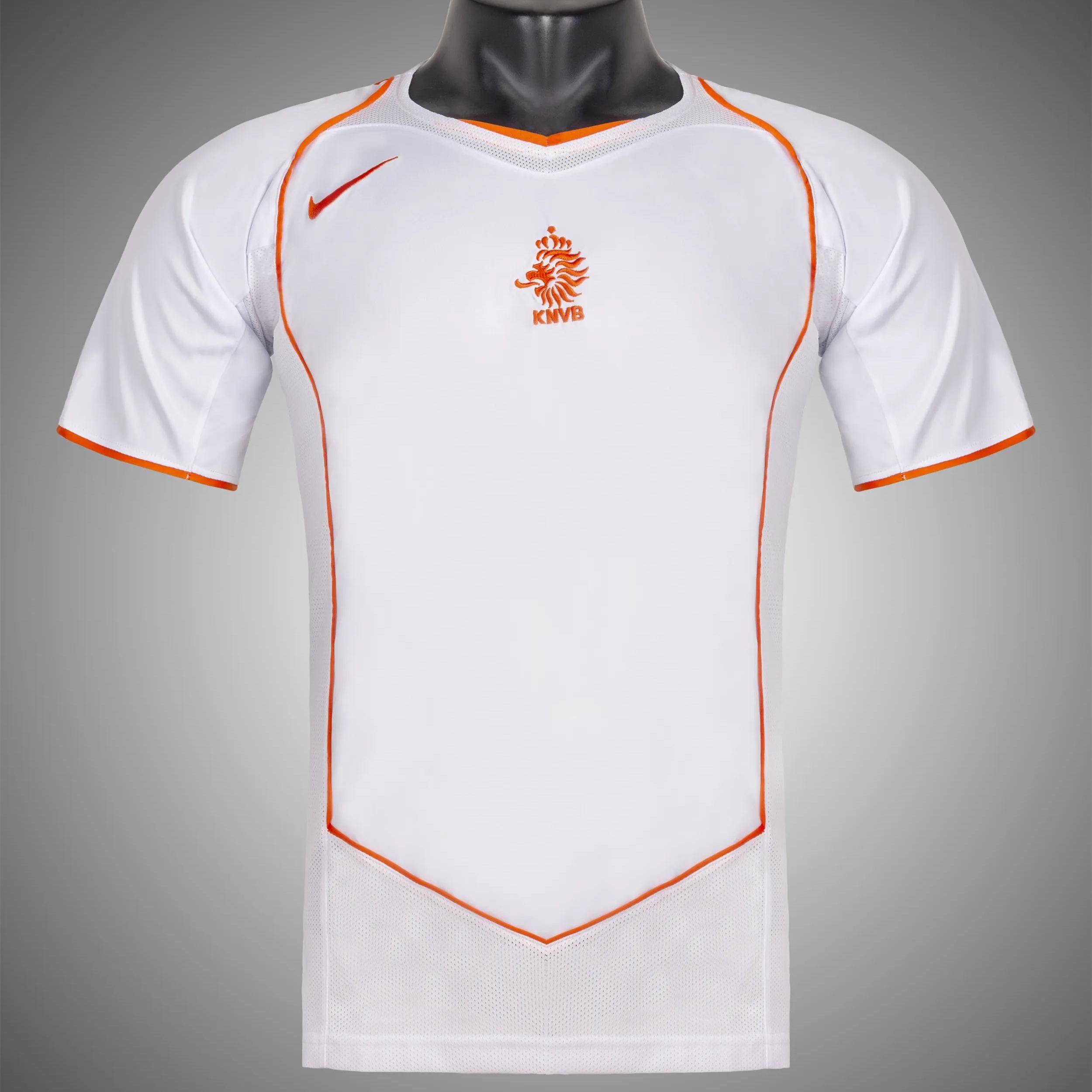 2004 Netherlands Retro - Away Kit