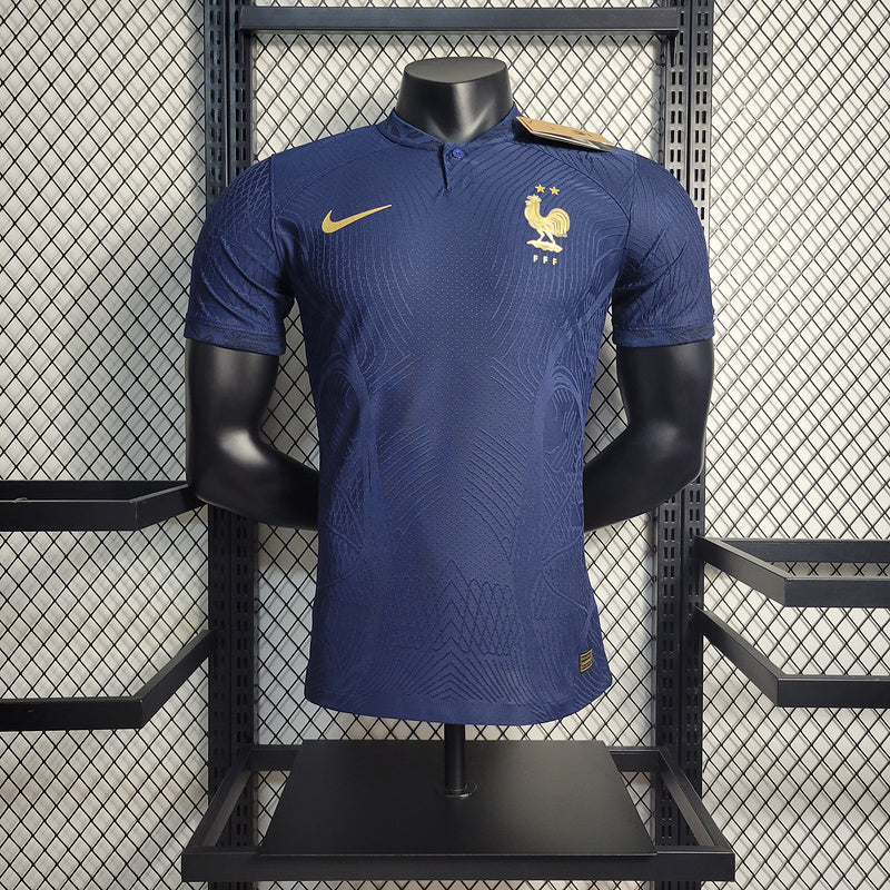 2022 France Retro Player's Edition - Home Kit