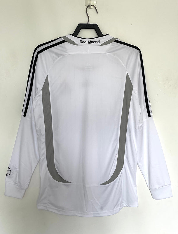 Real Madrid 2006-07 Retro - Home (Long Sleeves)