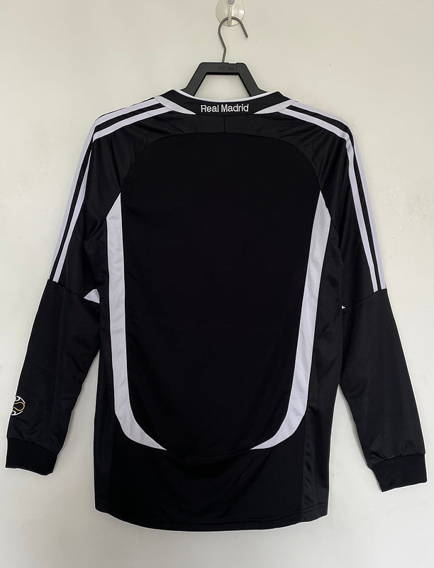 Real Madrid 2006-07 Retro - Third (Black, Long Sleeves)