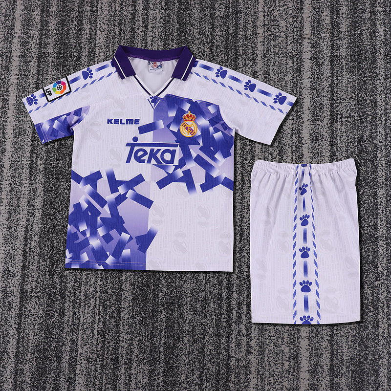 Real Madrid 1996-97 Retro - Third Kids Kit