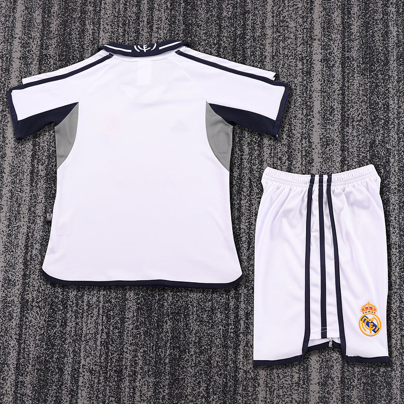 Real Madrid 2000-01 Retro - Home Kids Kit