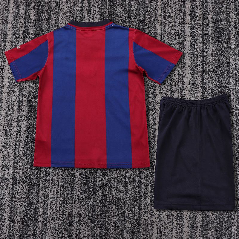 Barcelona 1998-99 Retro - Home Kids Kit