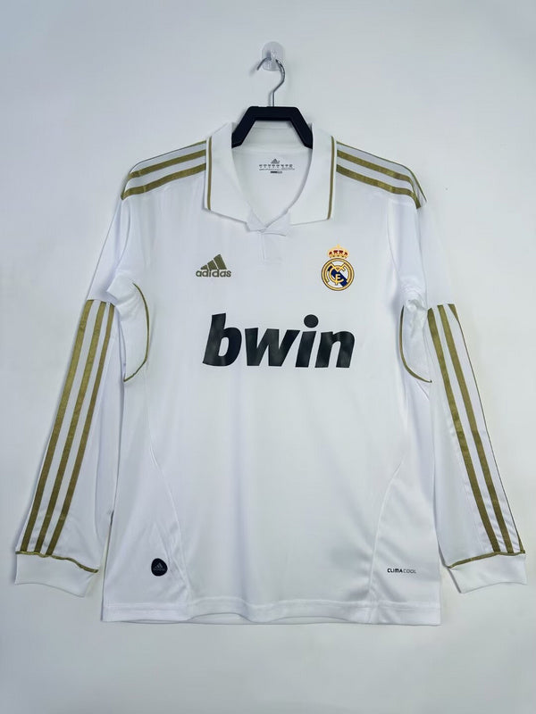 Real Madrid 2011-12 Retro - Home (Long Sleeves)