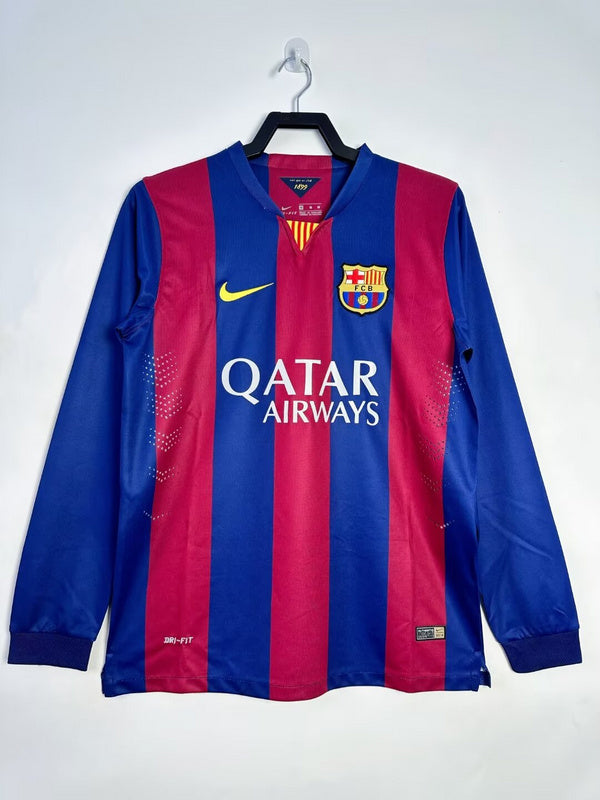 Barcelona 2014-15 Retro - Home Long Sleeves