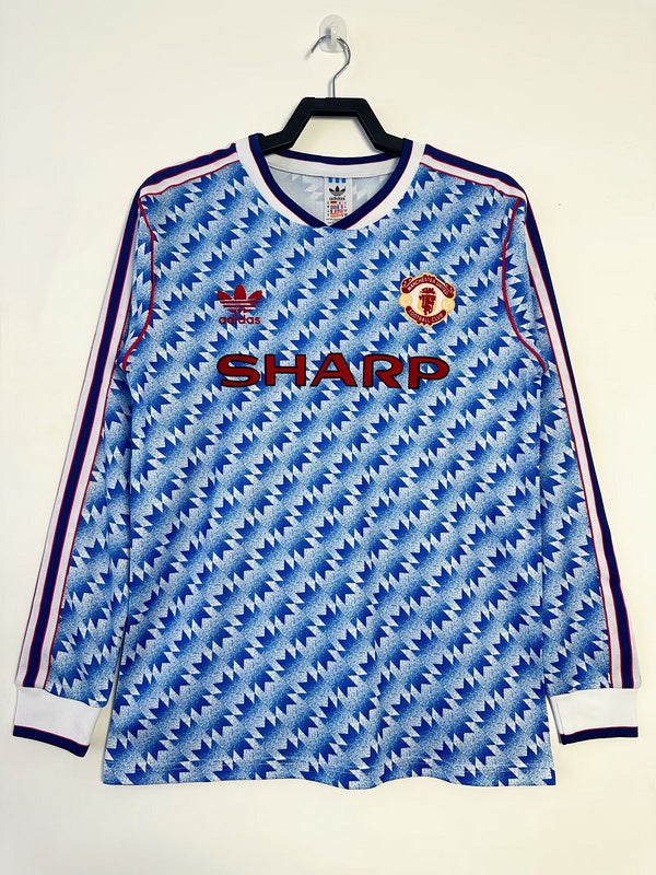 Manchester United 1990-92 Retro - Away (Long Sleeves)