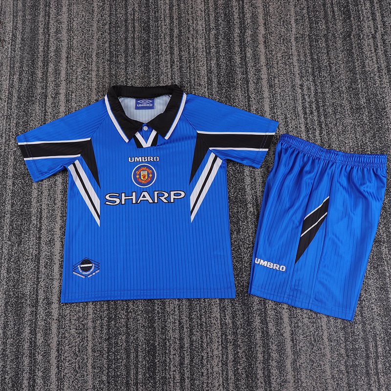Manchester United 1996-98 Retro - Third Kids Kit